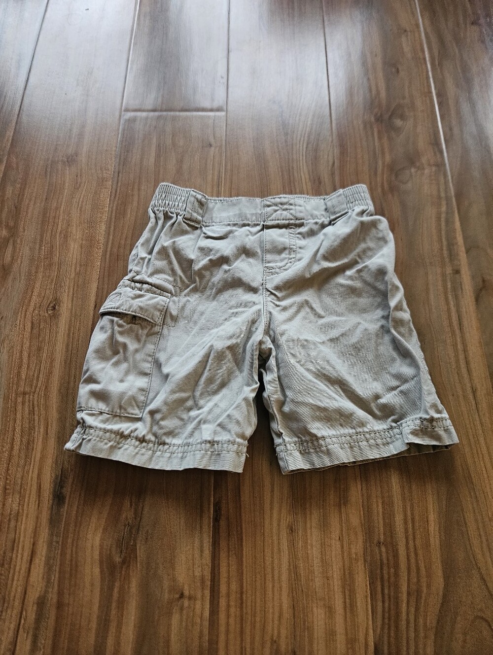Circo Kid's Khaki Cargo Shorts with Elastic Waist 3t